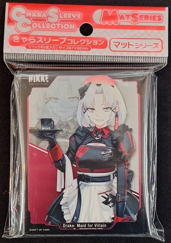 画像1: きゃらスリーブコレクション マットシリーズ 勝利の女神:NIKKE 「ドレイク:メイド・フォー・ヴィラン」(No.MT2055) (1)