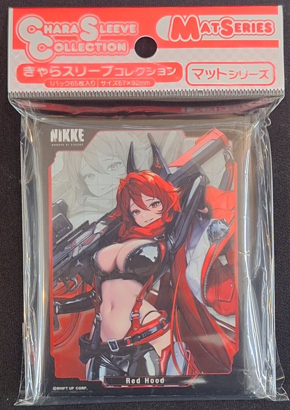 画像1: きゃらスリーブコレクション マットシリーズ 勝利の女神:NIKKE 「レッドフード」(No.MT2056) (1)