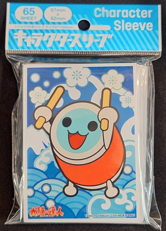 画像1: キャラクタースリーブ 太鼓の達人 和田かつ (EN-1432) (1)