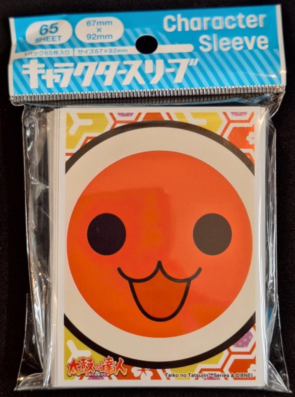 画像1: キャラクタースリーブ 太鼓の達人 和田どん[アップ] (EN-1439) (1)