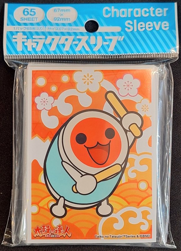 画像1: キャラクタースリーブ 太鼓の達人 和田どん (EN-1431) (1)