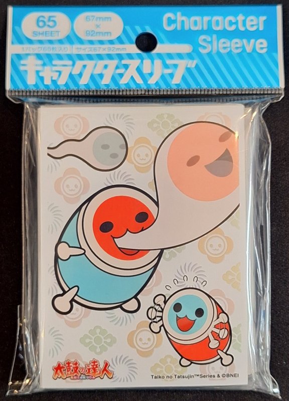 画像1: キャラクタースリーブ 太鼓の達人 うっとりたましい (EN-1438) (1)