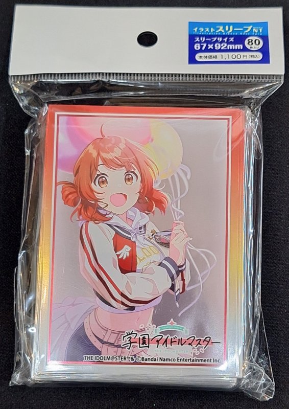 画像1: 学園アイドルマスター イラストスリーブNT アイドル、はじめっ！ 花海佑芽 (1)