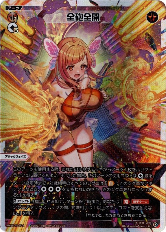 画像1: WX25-P2-004 LR 全砲全開 (1)