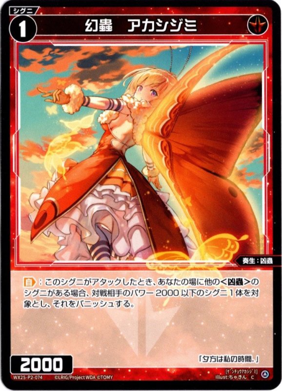 画像1: WX25-P2-074 C 幻蟲　アカシジミ (1)