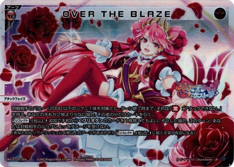 画像1: WX26-CP1-004 LR OVER THE BLAZE (1)