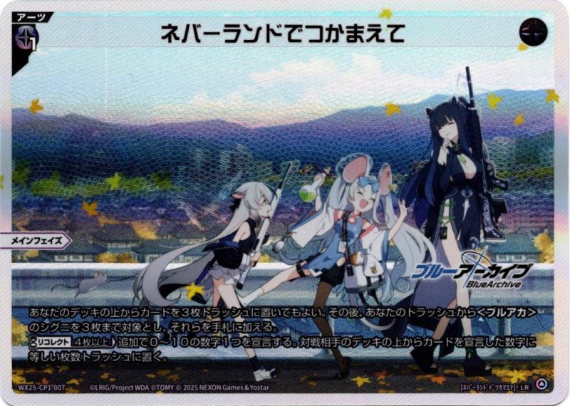画像1: WX25-CP1-007 LR ネバーランドでつかまえて (1)