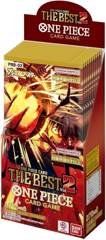 画像1: ONE PIECEカードゲーム プレミアムブースター ONE PIECE CARD THE BEST vol.2　BOX (1)