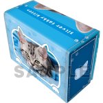 画像2: A賞：合皮製デッキケースＷ 「サバトラ」 (2)