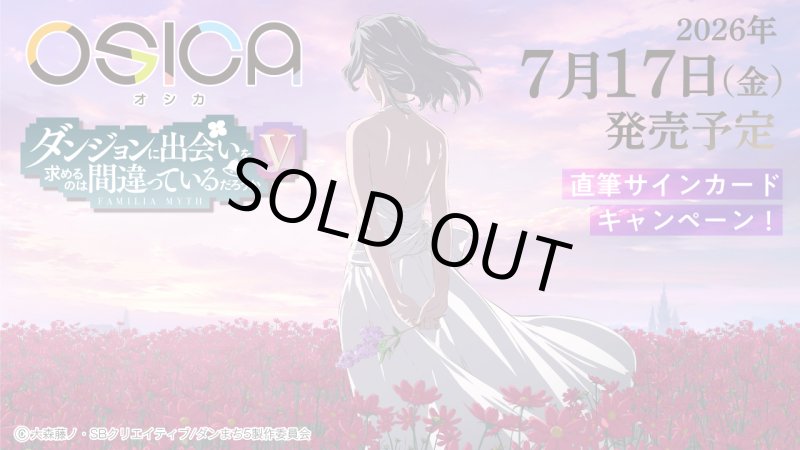 画像1: OSICA「ダンジョンに出会いを求めるのは間違っているだろうかV」ブースターパック BOX (1)