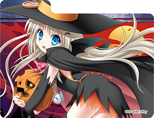 key リトルバスターズ 能美クドリャフカ 合皮製デッキケース　スリーブ　セット key リトルバスターズ 能美クドリャフカ 合皮製デッキケース