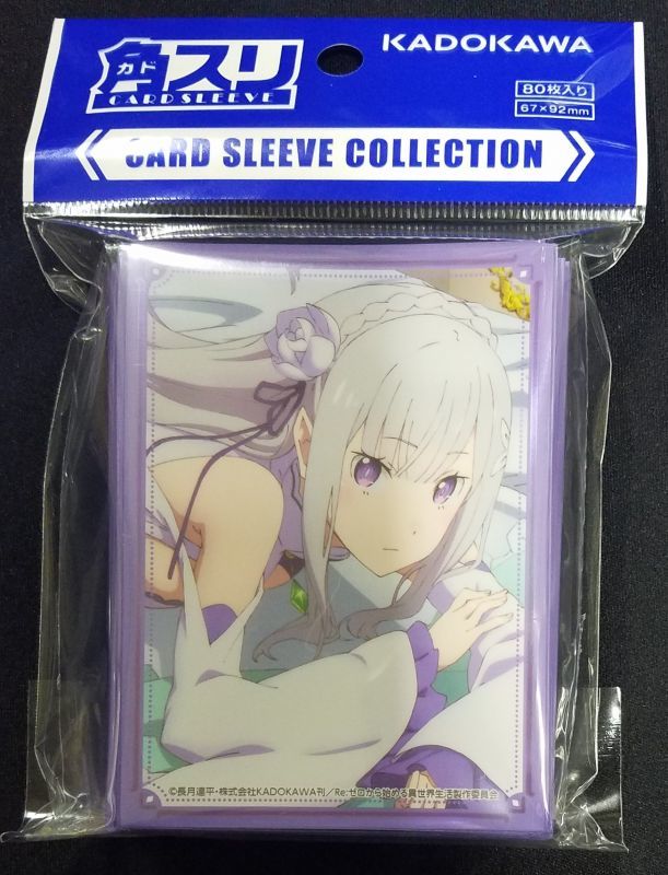 角スリ Vol.21 「Re:ゼロから始める異世界生活/エミリア」(KS-66) TCGショップ NOAH ブシロードストレイジボックスコレクション Vol.427 『Re:ゼロから始める異世界生活』新編集版キービジュアルver.