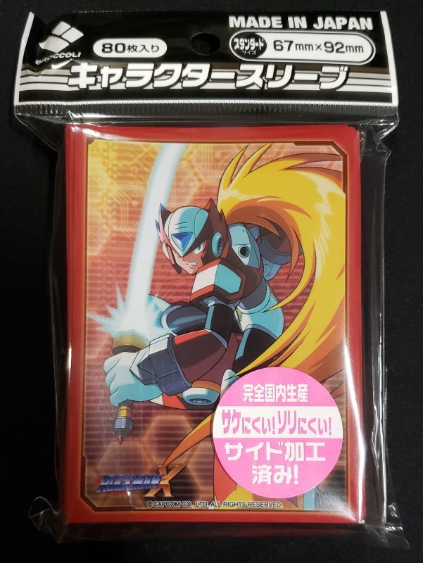 ブロッコリーキャラクタースリーブ ロックマンx ゼロ Tcgショップ Noah