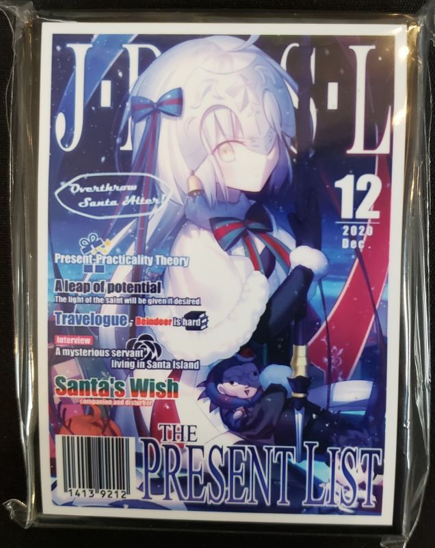 混沌の女神様 カードスリーブ 雑誌風ジャンヌ ダルク オルタ サンタ リリィ Tcgショップ Noah