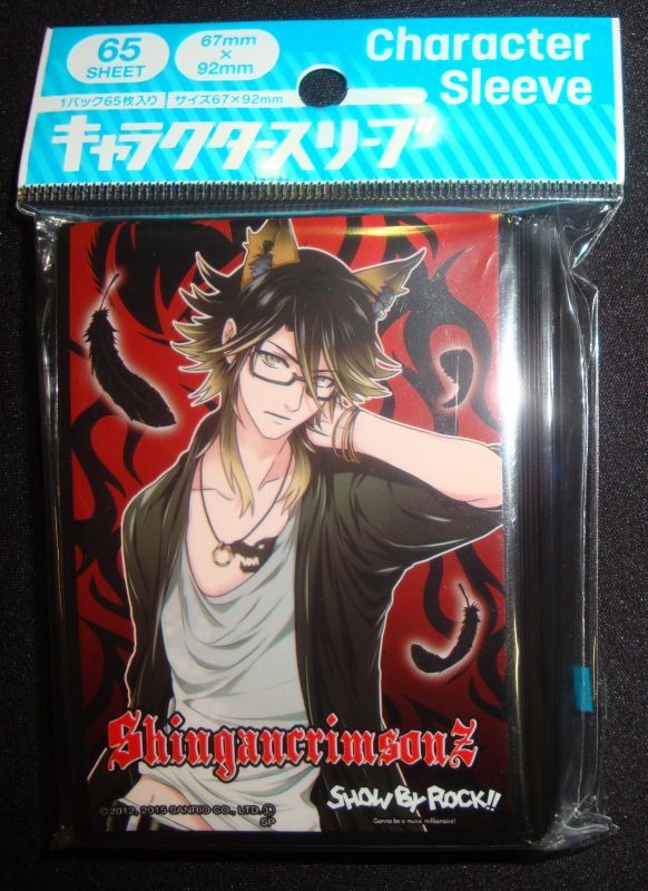 キャラクタースリーブ Show By Rock ヤイバ En 134 Tcgショップ Noah