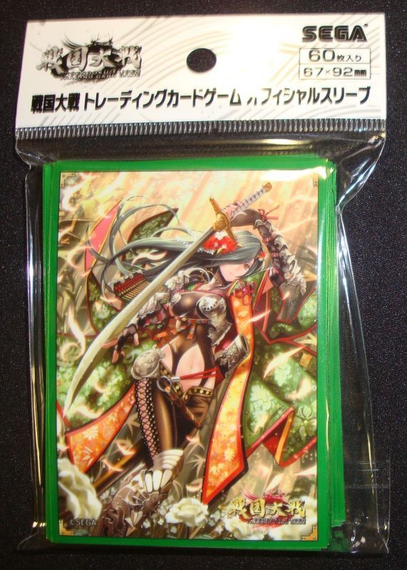 戦国大戦トレーディングカードゲーム オフィシャルスリーブ Vol 4 お梶の方 Tcgショップ Noah